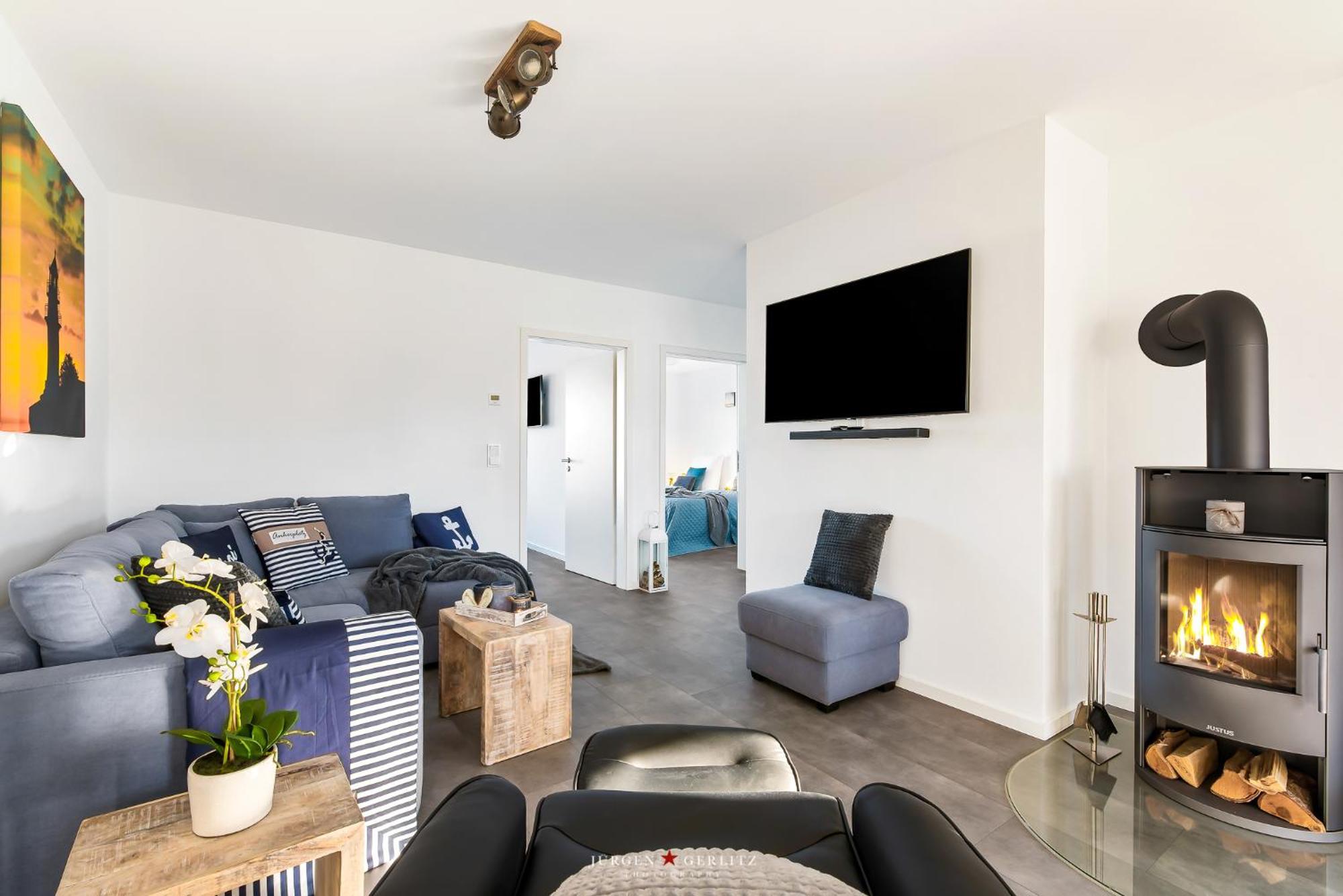 Ankerplatz Apartment Busum Bagian luar foto